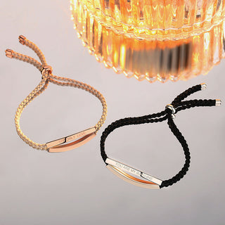 “Fall In Love” Couple Bracelet in 925 Silver – Men & Women