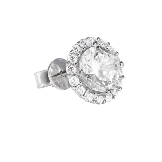 Boucles d’oreilles diamantées en argent S925 – Homme (Premium)