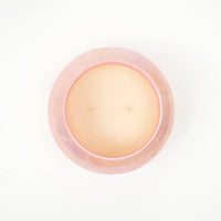 Scented Wax Candle Jar - Pink Luster