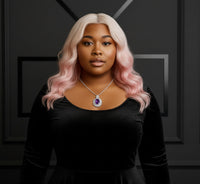 Royal Amethyst Necklace in 925 Sterling Silver – Purple Zircon