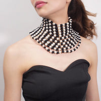 Layered Faux-Pearl Choker – Classic &amp; Chic