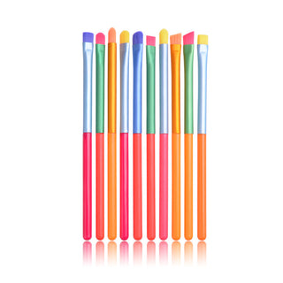 Portable Makeup Brush Set – Complexion &amp; Eyes (7 pcs)