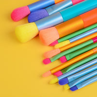 Portable Makeup Brush Set – Complexion &amp; Eyes (7 pcs)