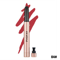 Crayon Contour des Lèvres Matte 2-en-1 – Précision Velours Longue Tenue