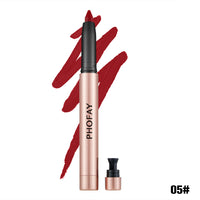 Crayon Contour des Lèvres Matte 2-en-1 – Précision Velours Longue Tenue