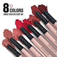 Crayon Contour des Lèvres Matte 2-en-1 – Précision Velours Longue Tenue