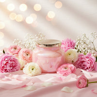 Luxury Scented Wax Candle – Elegant Holiday Ambiance