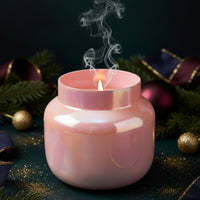 Luxury Scented Wax Candle – Elegant Holiday Ambiance