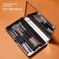Compact Brush Set with Mirror – Easy Touch-Ups (4 or 5 pcs)