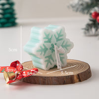 Snowflake Aromatherapy Candle – Luxury Christmas Wellness Gift