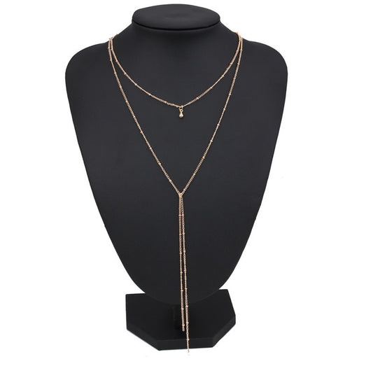 Collier Claviculaire Minimaliste – Finition Vintage