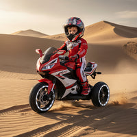 Plastic Red 6V Kids Electric Motorcycle Kids Toys Motorcycle Kids Electric Car Electric Ride On Motorcycle