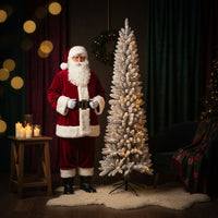 Snowy Silhouette Christmas Tree – Pencil Tree Collection 5ft