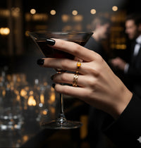 Vintage Twist Opal Ring – 925 Silver