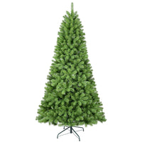 Snowy Christmas Tree – White Flocked Pine Premium Collection