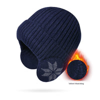 Fleece Lined Winter Hat – Warm Knit &amp; Breathable Fit