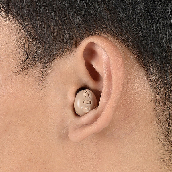 Discreet In-Ear Hearing Aid – Intelligent Noise Reduction (USB Charging)