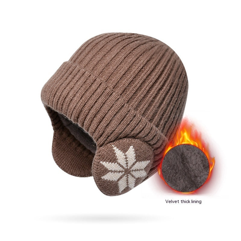 Bonnet d’Hiver Doublé Polaire – Tricot chaud & coupe respirante