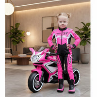 Plastic Red 6V Kids Electric Motorcycle Kids Toys Motorcycle Kids Electric Car Electric Ride On Motorcycle