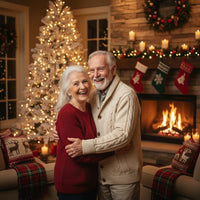 Snowy Silhouette Christmas Tree – Pencil Tree Collection 5ft