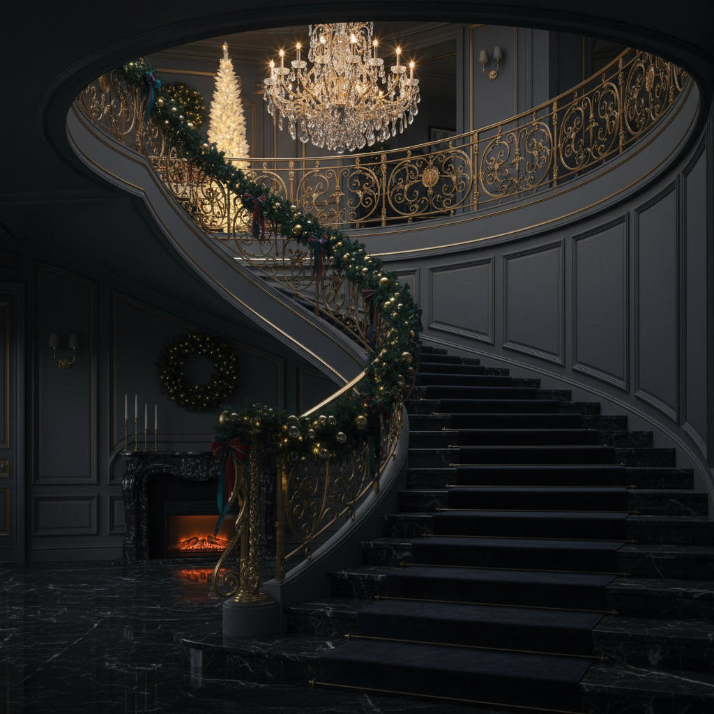 Sapin de Noël Silhouette Pencil – Design Élancé Premium avec Illumination LED