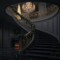 Sapin de Noël Silhouette Pencil – Design Élancé Premium avec Illumination LED