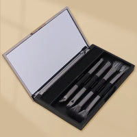 Compact Brush Set with Mirror – Easy Touch-Ups (4 or 5 pcs)