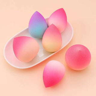 “Beauty Egg” Makeup Sponge + Holder – Airbrush Finish