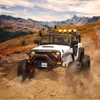 Prestige Electric Ride-On Car for Children - Grand Luxe Model 48.4" Two Seats