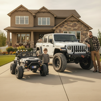 Prestige Electric Ride-On Car for Children - Grand Luxe Model 48.4" Two Seats