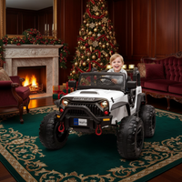 Prestige Electric Ride-On Car for Children - Grand Luxe Model 48.4" Two Seats
