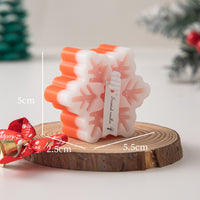 Snowflake Aromatherapy Candle – Luxury Christmas Wellness Gift