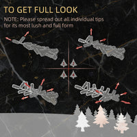 Slender White Christmas Tree 6ft – Immaculate Silhouette Collection