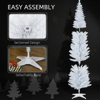 Sapin de Noël Silhouette Pencil – Design Élancé Premium avec Illumination LED