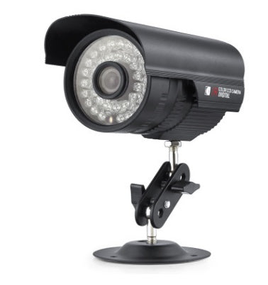 Caméra de surveillance CMOS 1000TVL – Vision nocturne IR, 36 LED, DC12V