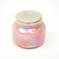 Scented Wax Candle Jar - Pink Luster