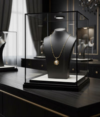 Baroque Pearl Necklace – Titanium Steel (Color Guard)