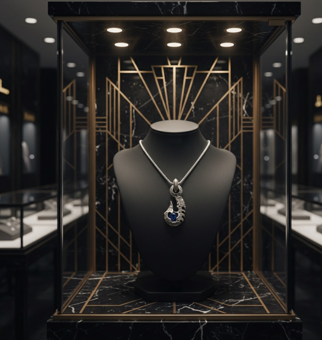 Collier Pendentif Homme en Argent 925 – S925 Sterling Silver Necklace (Zodiaque)