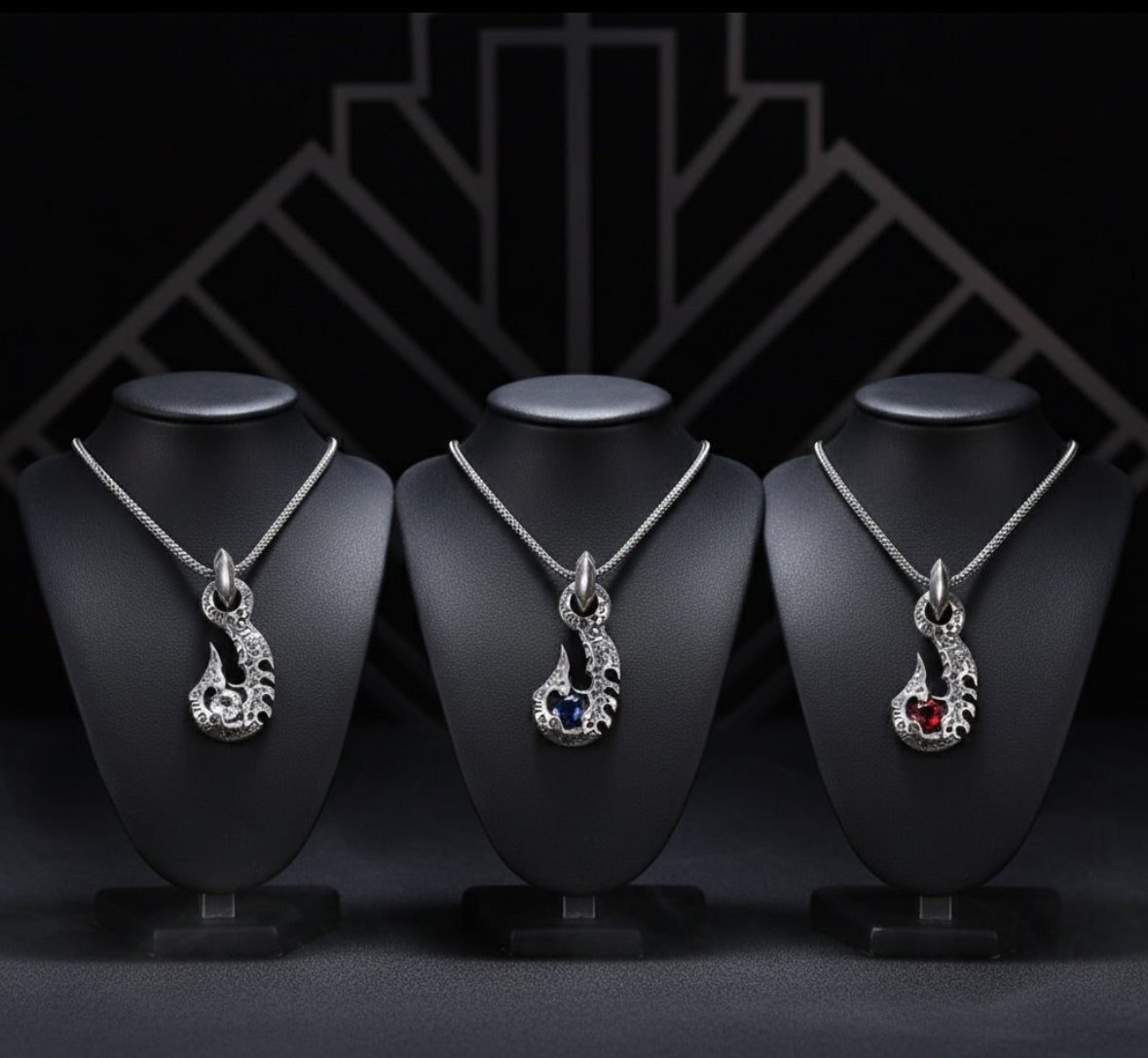 Collier Pendentif Homme en Argent 925 – S925 Sterling Silver Necklace (Zodiaque)