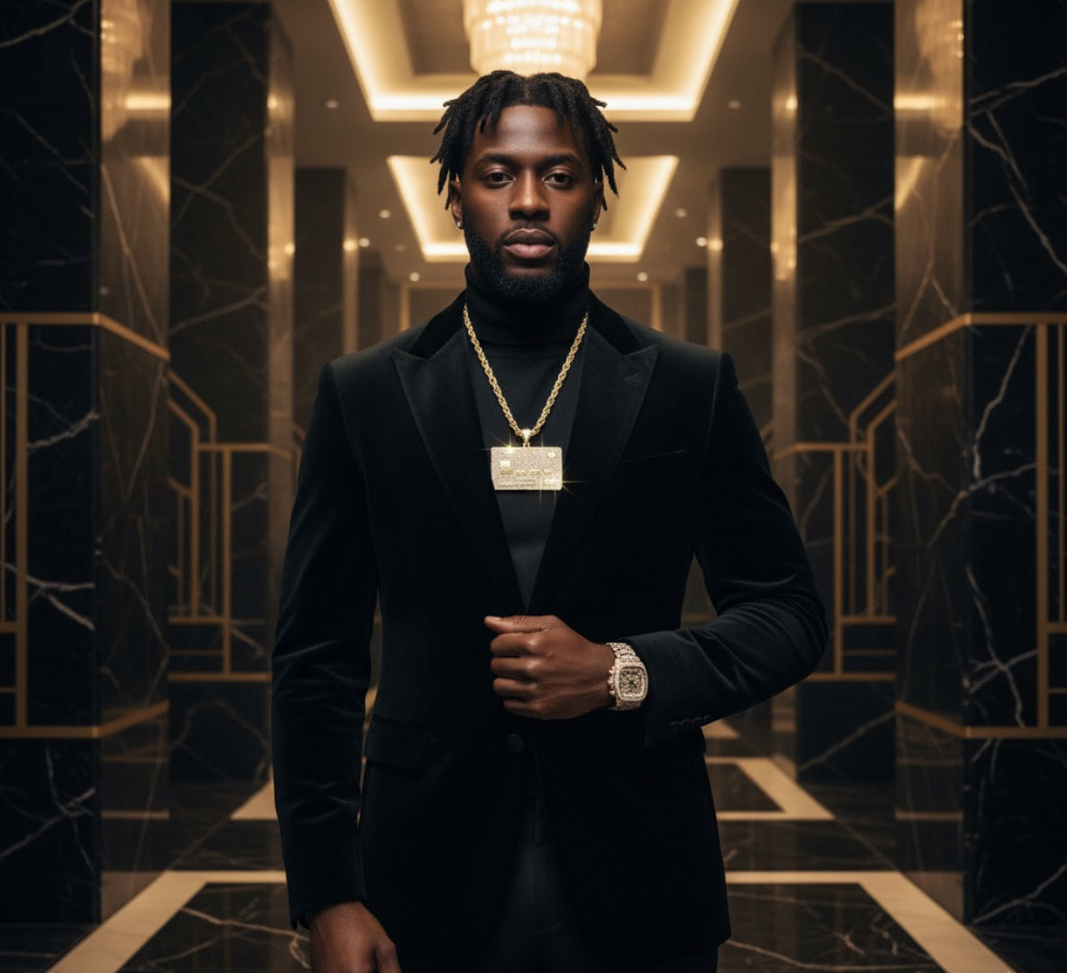 Collier Tennis Zircon – Mixte | Micro-incrustation AAA, Finition Or 18K/Platine (POD)