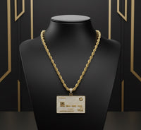 Tennis Necklace Zircon – Mixed | AAA Micro-Inlay, 18K Gold/Platinum Finish (POD)