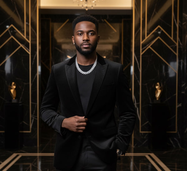 Men's “Challenge” Chain – 925 Silver &amp; Moissanite | 14 mm Cuban Link (Certificate)