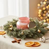 Luxury Scented Wax Candle – Elegant Holiday Ambiance