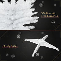 Slender White Christmas Tree 6ft – Immaculate Silhouette Collection