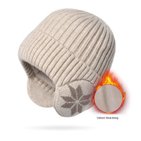Fleece Lined Winter Hat – Warm Knit &amp; Breathable Fit
