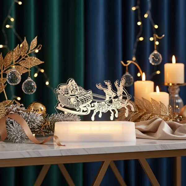 3D Illuminated Acrylic Sculpture - Prestige Collection