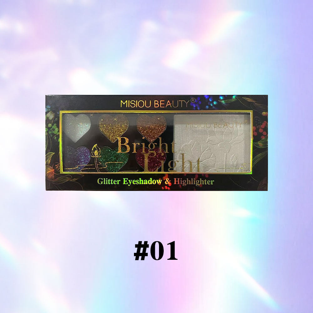 “Fantasy Opera” Eyeshadow – Multicolored Shimmer Effect (01–04)