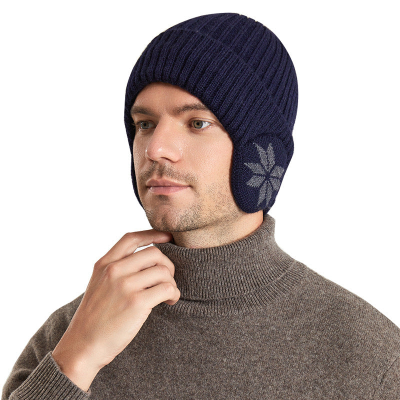 Bonnet d’Hiver Doublé Polaire – Tricot chaud & coupe respirante