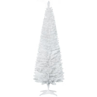 Slender White Christmas Tree 6ft – Immaculate Silhouette Collection