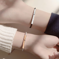 “Fall In Love” Couple Bracelet in 925 Silver – Men &amp; Women